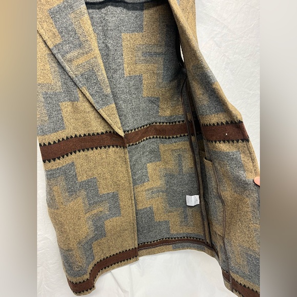 Pendleton long 100% wool vest western size medium - Picture 6 of 6